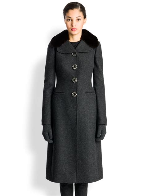 dolce and gabbana wool coat.